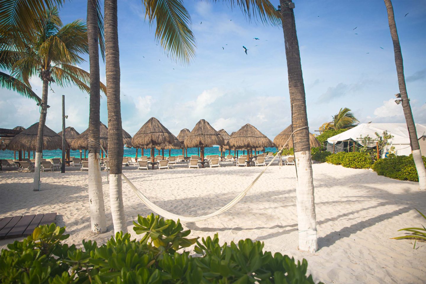 Caribbean beach resort in Isla Mujeres