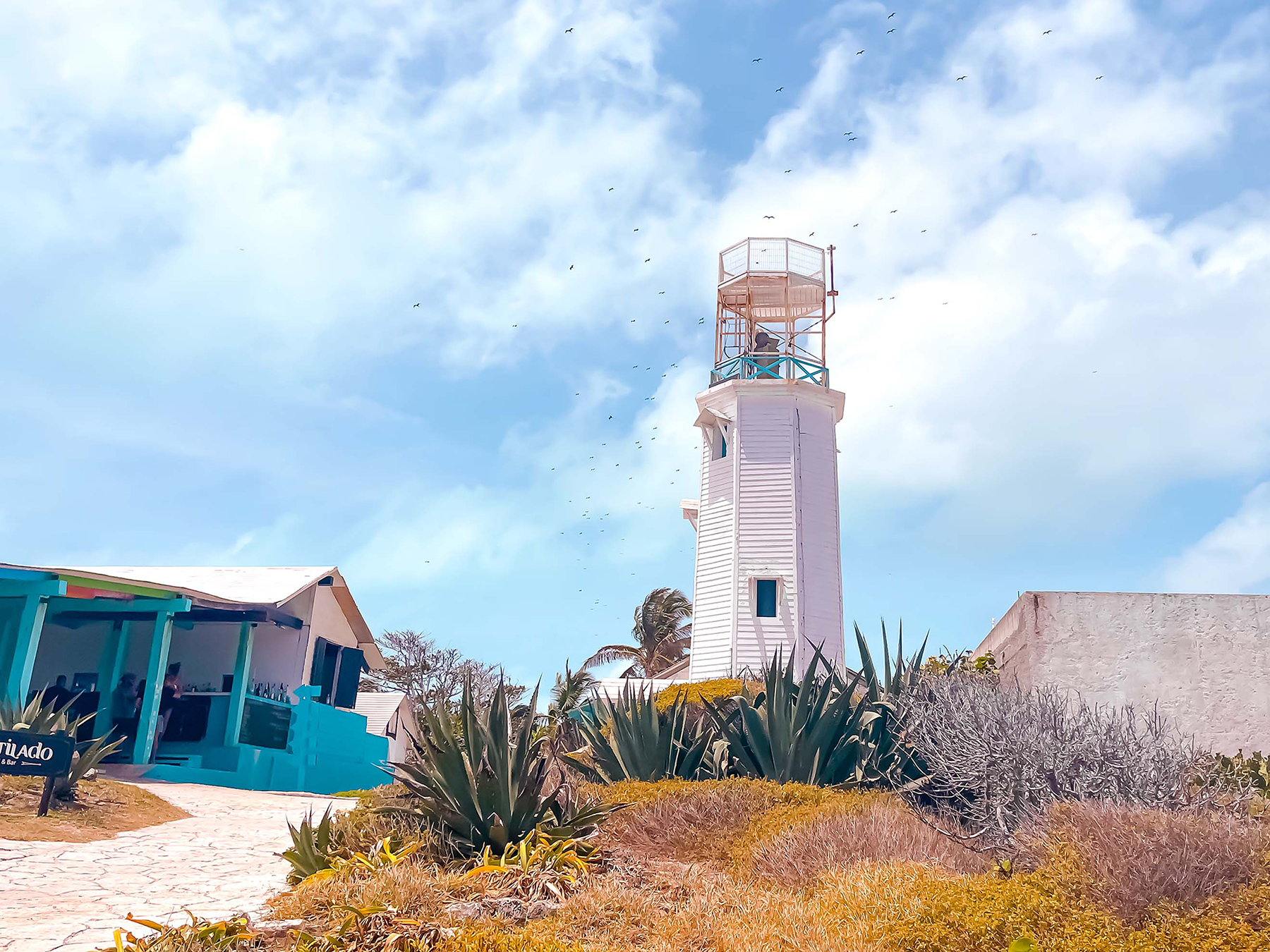 Isla Mujeres Mexico all inclusive vacation lighthouse island