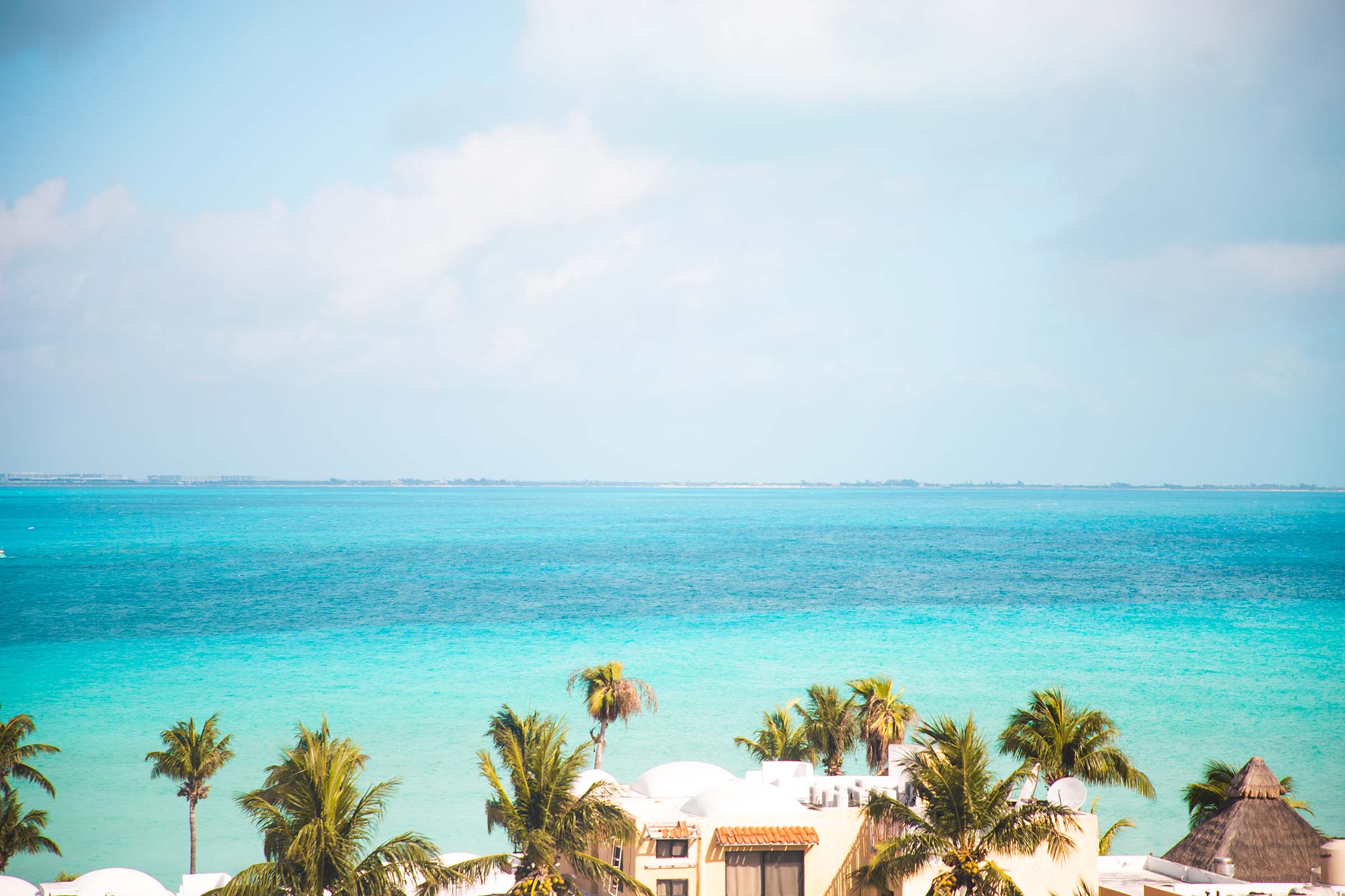 Caribbean views from Privilege Aluxes all inclusive resort at Isla Mujeres